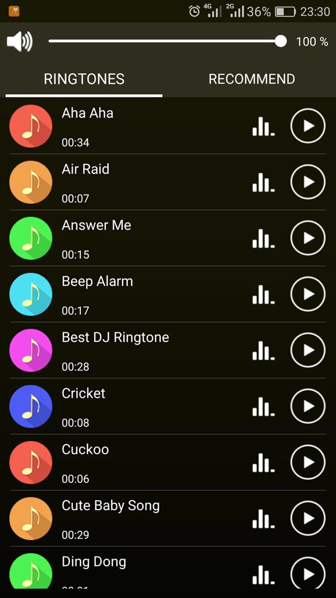 Phone Ringtones Collection screenshot